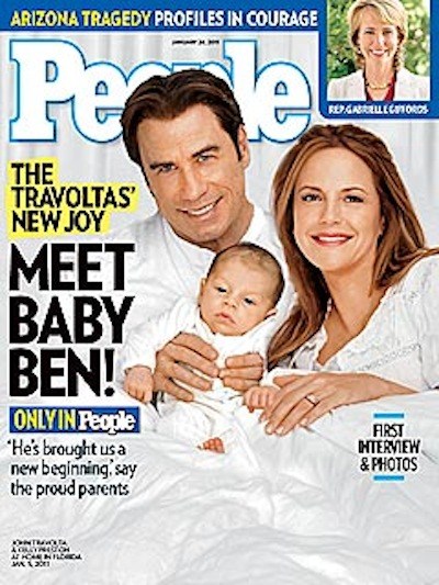 People Magazine Cover John Travolta. John Travolta and Kelly