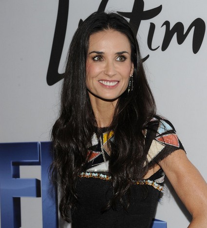 Poor Demi Moore who was released yesterday from the hospital after a 