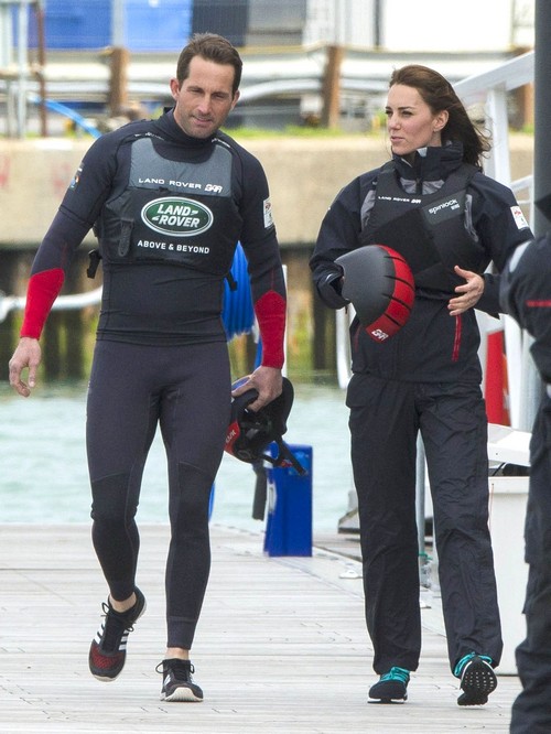 Kate Middleton Gets Trained In Sailing