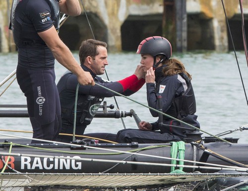 Kate Middleton Gets Trained In Sailing