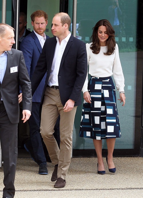 The Duke And Duchess Of Cambridge And Prince Harry Attend The Launch Of Heads Together Campaign