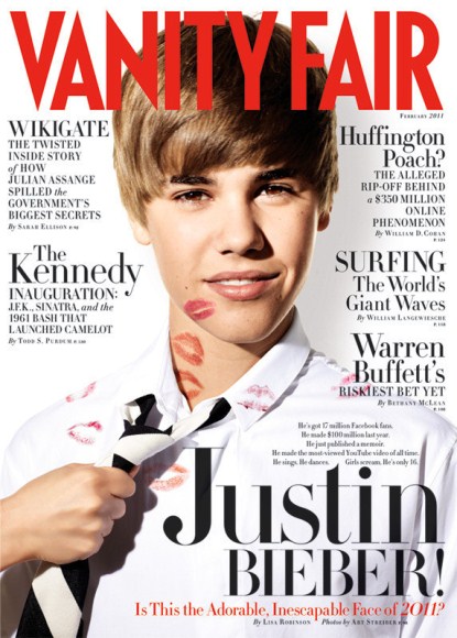 Justin Bieber Vanity Fair Magazine. Teen star Justin Bieber, 16,