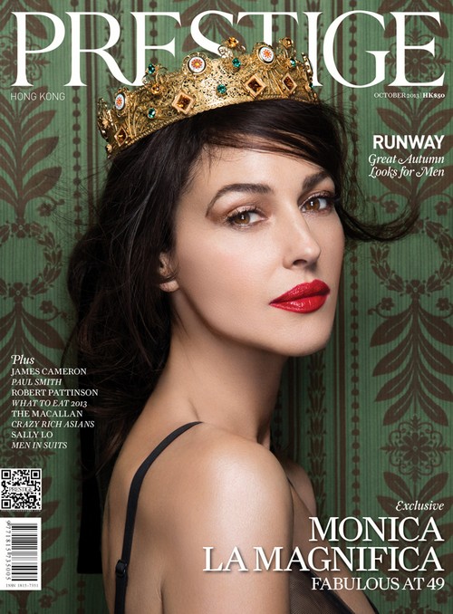 Monica Bellucci Covers Prestige Hong Kong and Opens Up