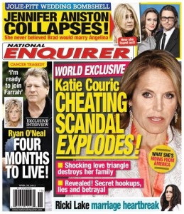 Katie Couric Cheating Scandal Explodes! | Celeb Dirty Laundry