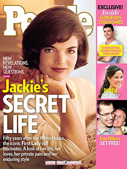 Image #1 for 1961 Mark Shaw Photo of Jacquline Kennedy on Cover of People Magazine