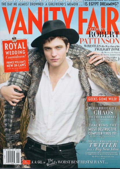 robert pattinson vanity fair cover 2011. Sexy Twilight Saga star Robert