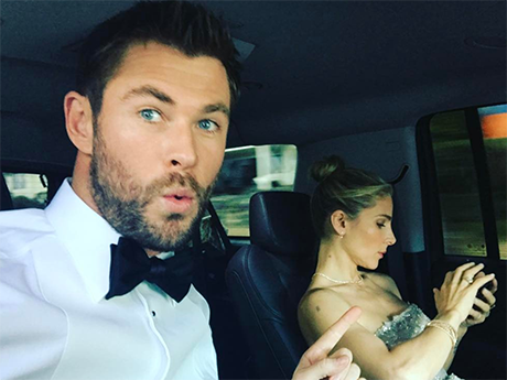 Chris Hemsworth Embarrassed By Wife Elsa Pataky's Desperate A-List Desires: Escorted To Golden Globes By Police? - Celebrity Dirty Laundry