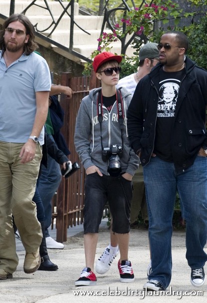 justin bieber in israel 2011 pictures. Justin Bieber, 17, is pictured