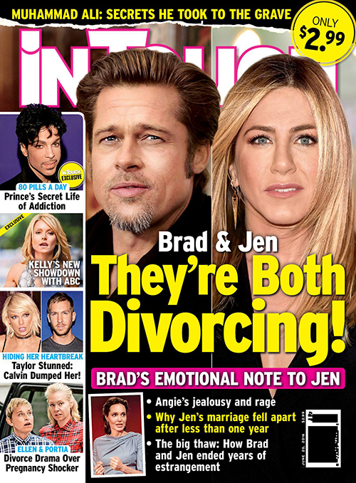 Brad Pitt And Jennifer Aniston To Restart Relationship After Divorcing Spouses Angelina Jolie And Justin Theroux? (PHOTO)