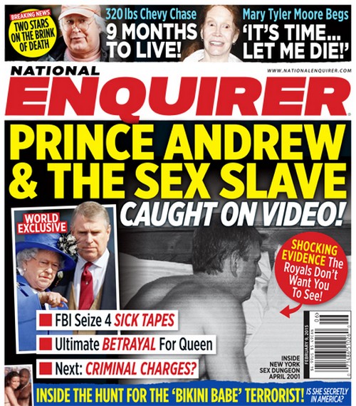 Prince Andrew's Viral Video of Sex Slave Scandal With Underage Girl Caught On Tape (PHOTO)