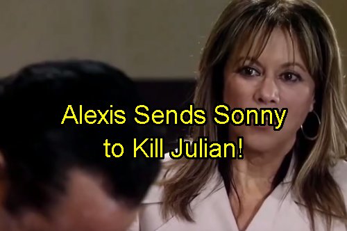 'General Hospital' Spoilers: Sonny Plots Julian's Murder – Alexis Begs Corinthos Mob Boss for Bloody Vengeance - Celebrity Dirty Laundry