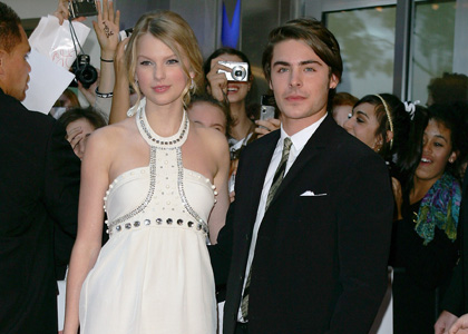 zac efron 17 again premiere. Taylor Swift and Zac Efron to