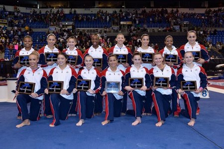The US Olympic Ladies Gymnastics Team Loves Adele and Justin Bieber (Video)