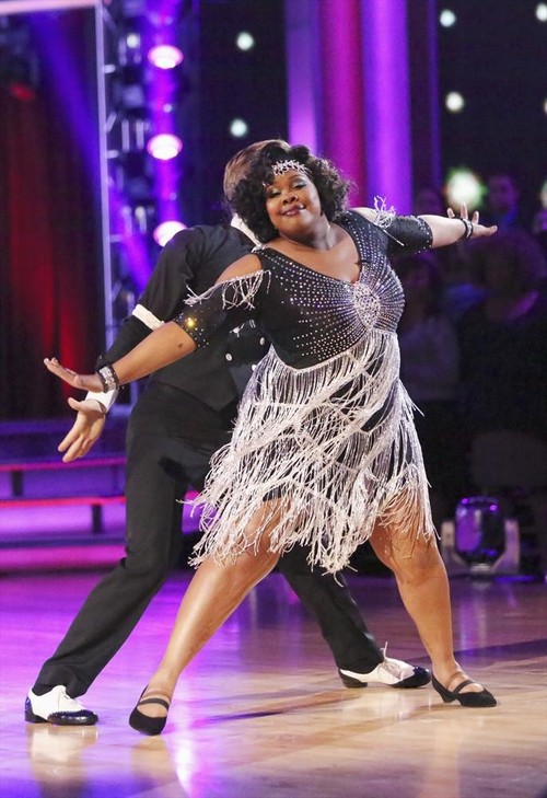 Amber Riley Dancing With the Stars Tango Video 10/7/13