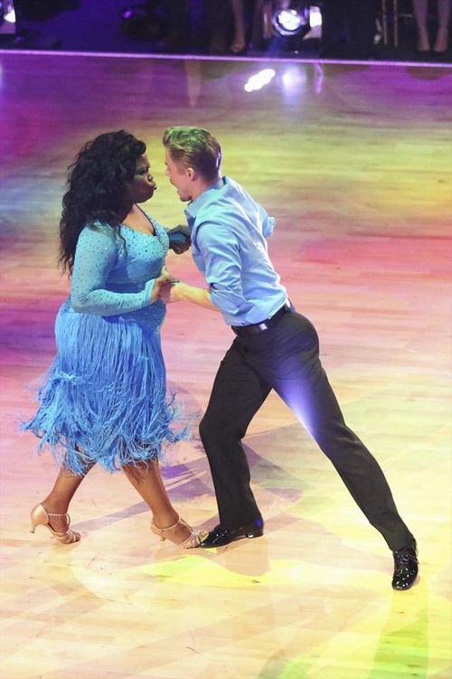 Amber Riley Dancing With the Stars Paso Doble Video 10/28/13