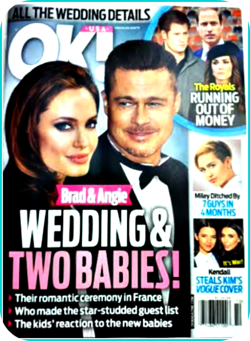Angelina Jolie and Brad Pitt Two Babies and a Wedding in France (PHOTO)