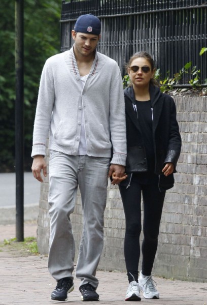 Ashton Kutcher Meets Mila Kunis' Parents In London - Is A Wedding Soon? 0521