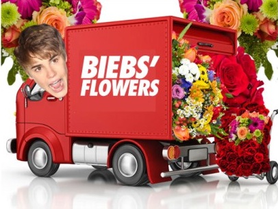 Justin Bieber Sent Selena Gomez A Truckload of Flowers!