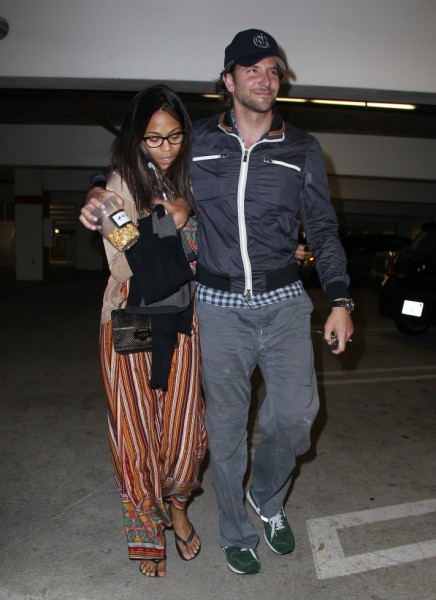 Bradley Cooper And Zoe Saldana Back Together! (Photos) 0923