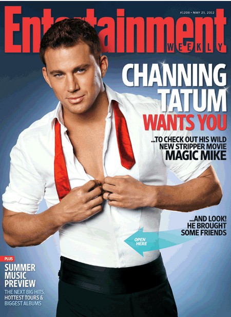 Channing Tatum Strips Down and Comes Out For New Movie