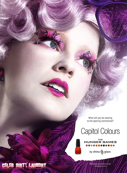 The Hunger Games Effie Trinket The Official 'Face' of China Glaze