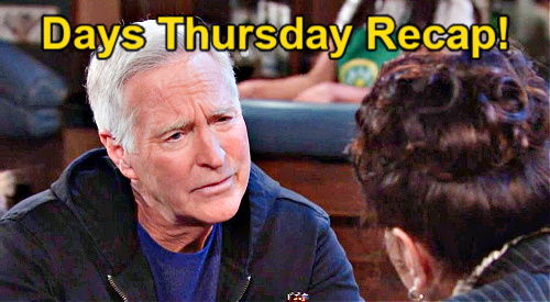 Days Of Our Lives Recap: Thursday, September 21 - Julie Pushes Vivian Out - John's Deal Fails - Briefcase Bluff