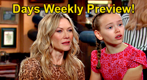 Days of Our Lives Preview Week of August 11: Johnny Fires Dad, Marlena Knows Who Shot EJ, Rachel’s Worst Fear
