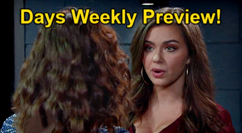 Days of Our Lives Preview: Week of March 27 - Ciara Explodes at Hope – Marlena Awakens to John – Bo’s Detour with Kayla