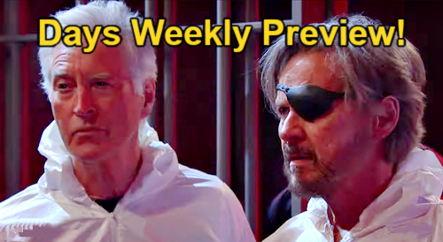 Days of Our Lives Preview: Week of March 4 – Prison Break, Paulina’s Slipping Away, Wedding Twist & Tate’s Theft