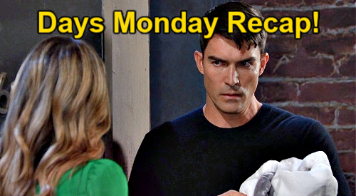 Days of Our Lives Recap: Monday, November 13 – Nicole Separated from Son – Jada Catches Leo – Sloan’s Baby Surprise
