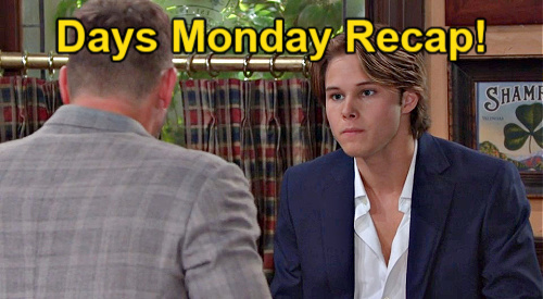 Days of Our Lives Recap: Monday, October 9 – Chad Stuck on Abigail – Stephanie’s Marriage Setback
