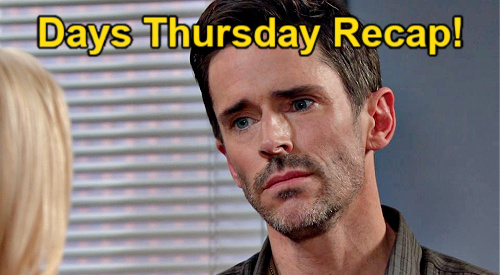 Days of Our Lives Recap: Thursday, August 17 – Mayor Paulina Price – Shawn’s Arrest Dilemma – Belle’s Brilliant Plan