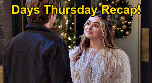 Days of Our Lives Recap: Thursday, December 14 – Paulina Hides Illness – Lani’s Release Delayed – Tate Blows Up at Holly
