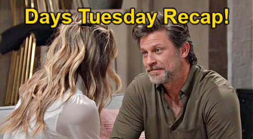 Days of Our Lives Recap: Tuesday, December 5 – EJ’s DNA Throws Off Baby Results – Stefan Plans Clyde's Hit by Ivan