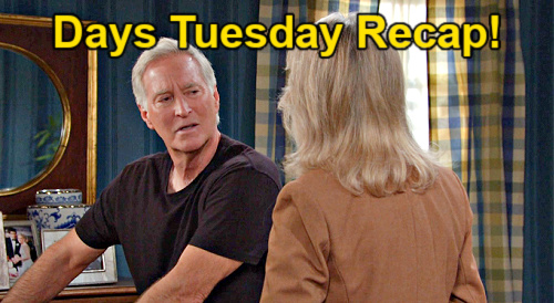Days of Our Lives Recap: Tuesday, July 4 – Nightmare Revelation, Suspicious Photo and Surprise Visitors