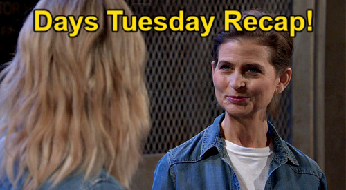 Days of Our Lives Recap: Tuesday, May 16 – Susan Haunting Terror – Rachel’s Revealing Letter – Andrew Held Captive