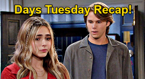 Days of Our Lives Recap: Tuesday, November 14 – Eric Suspects Dimitri – Tate’s Blunder – Paulina & Stefan’s Showdown