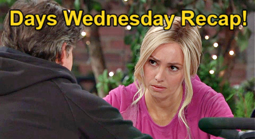 Days of Our Lives Recap: Wednesday, March 20 – Victoria’s Babysitter Drama – Holly’s Enraging News – Stefan Missing