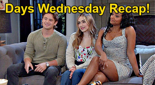 Days of Our Lives Recap: Wednesday, October 11 – Susan’s Paternity Vibes, Blabbermouth Tate and Two Bayview Releases