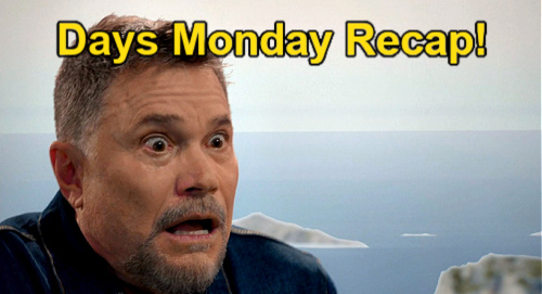 Days of Our Lives Recap: Monday, April 24 – Shawn Shoots Bo as Hope Watches in Horror – Steve Escapes