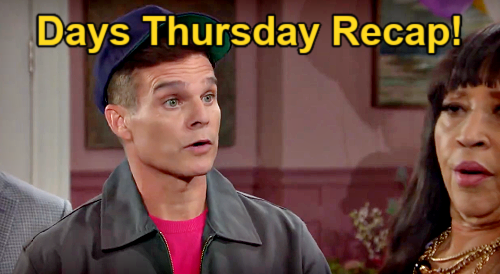 Days of Our Lives Recap: Thursday, March 21 – Stefan Confesses to Cops, Leo Chases a Story and Chad’s Weird Visit