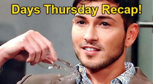 Days of Our Lives Recap: Thursday, March 9 – Chad Leaks Stephanie’s Private Info to Leo – Chanel Ignores Paulina’s Orders