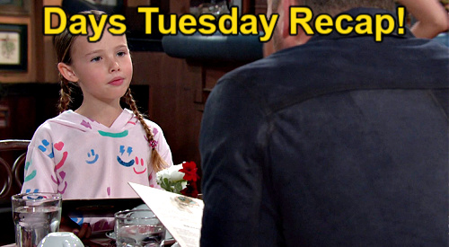 Days of Our Lives Recap: Tuesday, April 4 – Chloe Slams Rachel in Front of Brady – Sloan’s Restraining Order Against Paulina