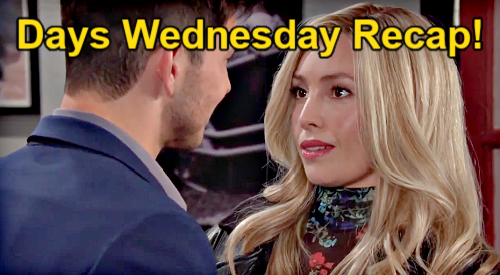 Days of Our Lives Recap: Wednesday, November 8 – Eric Enrages Sarah – Xander Suspects Theresa – Konstantin’s Lie