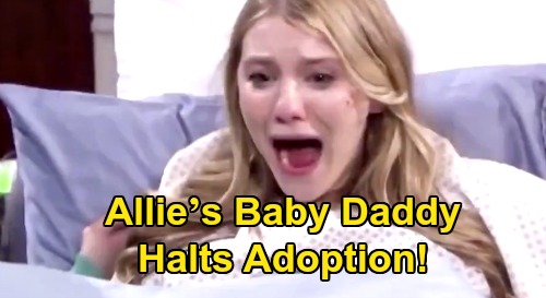Days of Our Lives Spoilers: Allie’s Baby Daddy Shows Up - Halts Adoption, Fights For Baby?