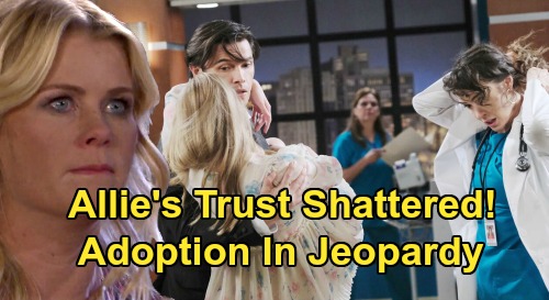 Days of Our Lives Spoilers: Allie’s Trust Shattered, Adoption in Jeopardy - Sonny Explodes Over Will’s Secret with Sami