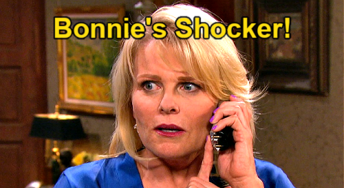 Days of Our Lives Spoilers: Bonnie Spies Pregnant Sarah During Rex Visit – Expectant Mom Pleads for Silence