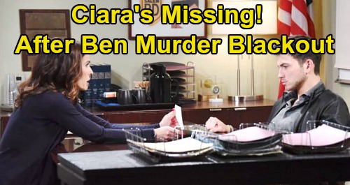 Days of Our Lives Spoilers: Ciara Missing After Ben's Blackout Murder Attempt – Hope's Horrifying Revelations Follow