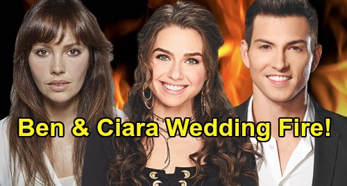 Days of Our Lives Spoilers: Claire Framed for Ben & Ciara’s Wedding Fire – Jake’s Ex Gwen Sets Up Bayview Bestie to Take the Fall?
