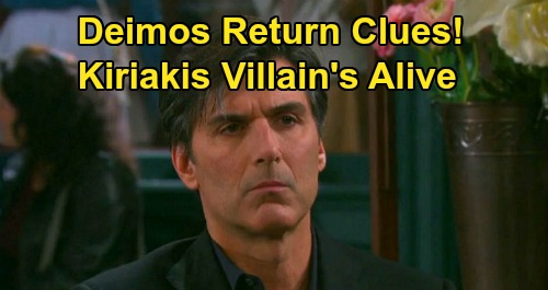 Days of Our Lives Spoilers: Deimos Return Clues – Is Kiriakis Villain Alive, Perfect Partner in Crime for Xander?